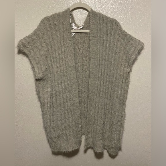 LC Lauren Conrad Open Front Sweater Vest - Picture 1 of 5